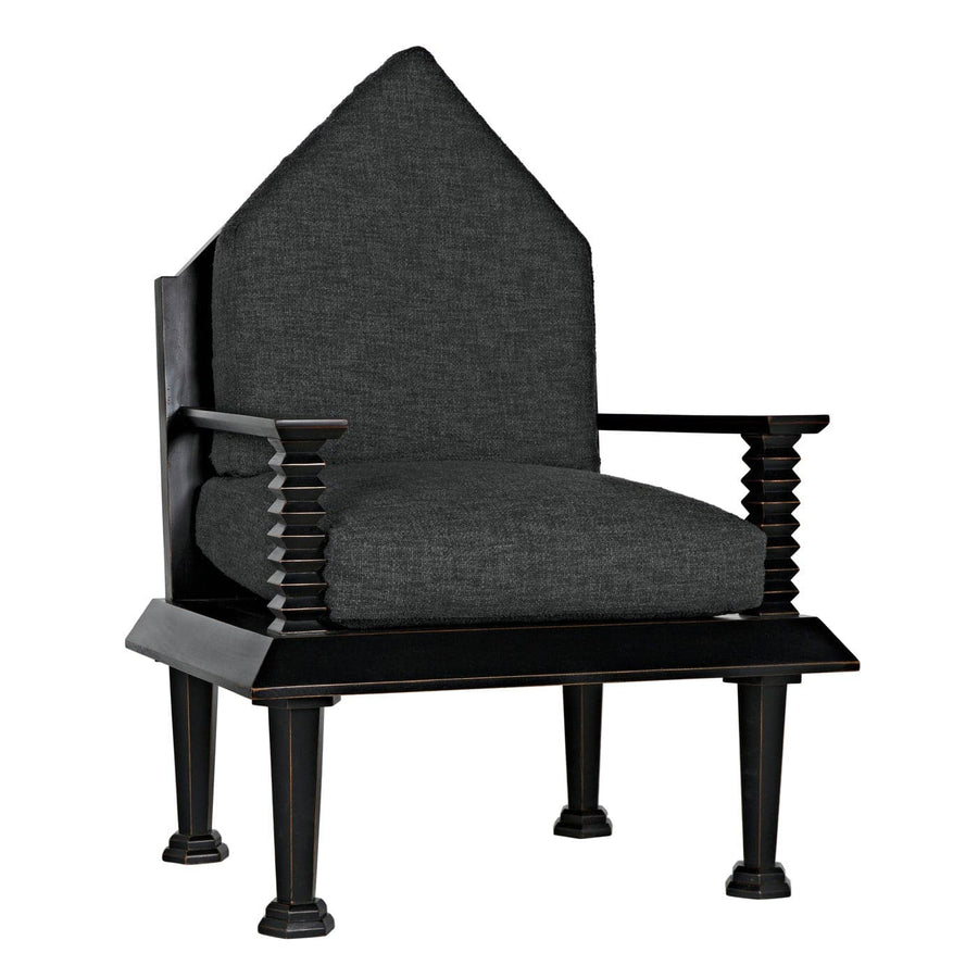 Resurrection Chair-Noir-NOIR-GCHA308-GREY-Lounge Chairs-1-France and Son