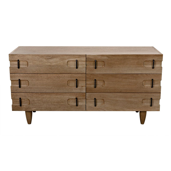 David Sideboard - Washed Walnut-Noir-NOIR-GCON199WAW-Sideboards & Credenzas-1-France and Son