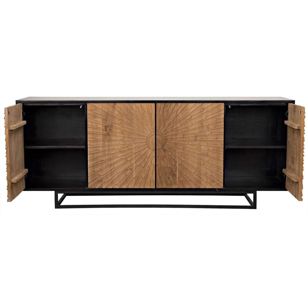 Ra Sideboard-Noir-NOIR-GCON280HBT-Sideboards & Credenzas-5-France and Son