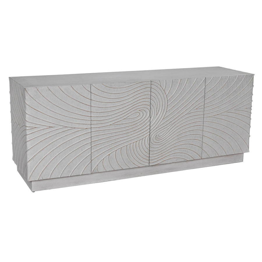Cavalier Sideboard - White Wash-Noir-NOIR-GCON333WH-Sideboards & Credenzas-1-France and Son