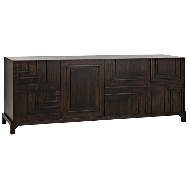 Holden Sideboard - Ebony Walnut-Noir-NOIR-GCON367EB-Sideboards & Credenzas-1-France and Son