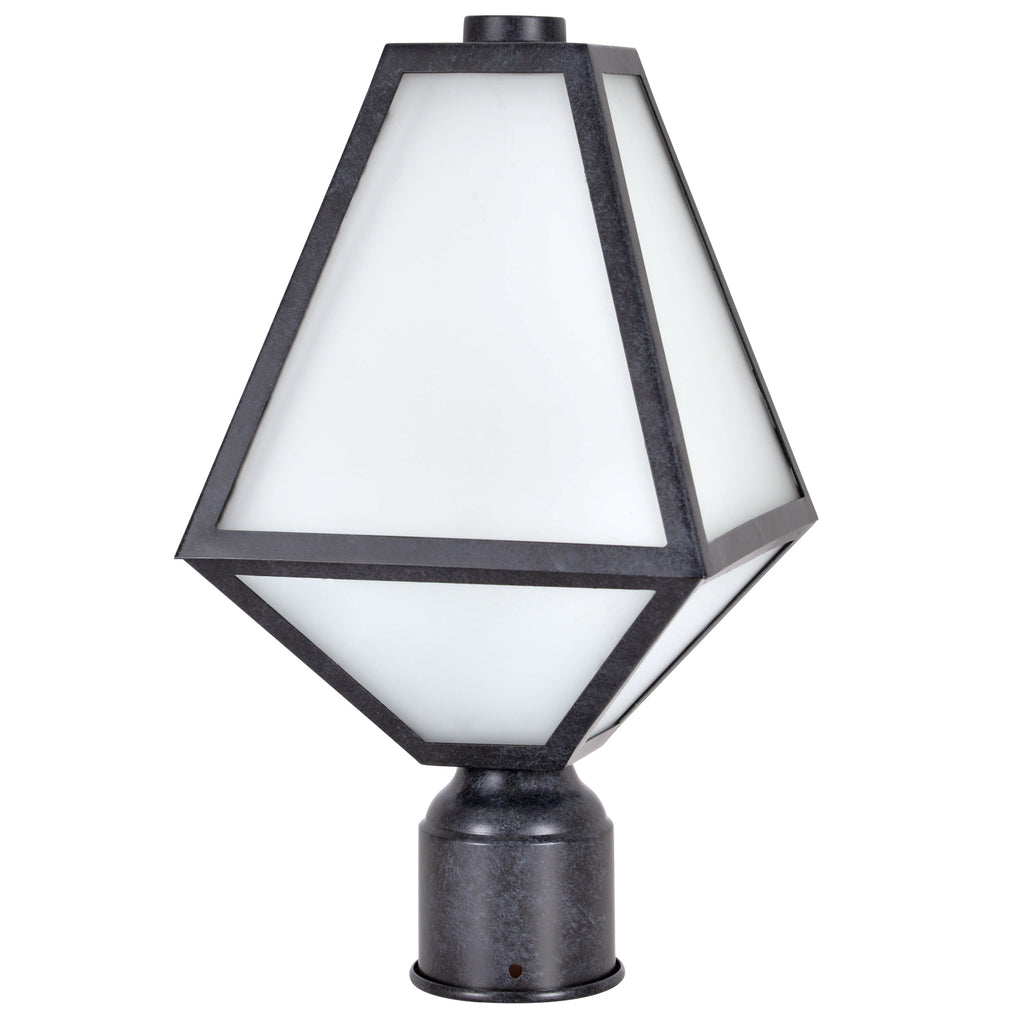 Brian Patrick Flynn Glacier Outdoor 1 Light Post-Crystorama Lighting Company-CRYSTO-GLA-9707-OP-BC-Outdoor Post Lanterns-1-France and Son