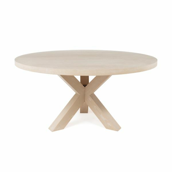 Greer Dining Table-Worlds Away-WORLD-GREER CO-Dining TablesNatural-1-France and Son