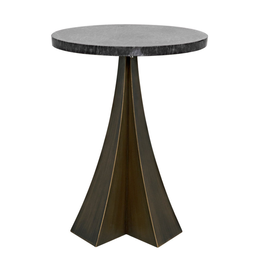 Hortensia Side Table-Noir-NOIR-GTAB954AB-Side TablesBrass-2-France and Son