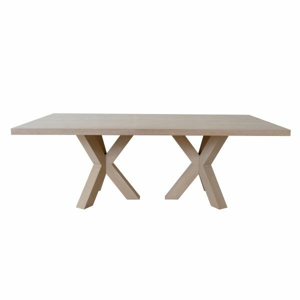 Haines Dining Table-Worlds Away-WORLD-HAINES CO-Dining TablesNatural Cerused-1-France and Son