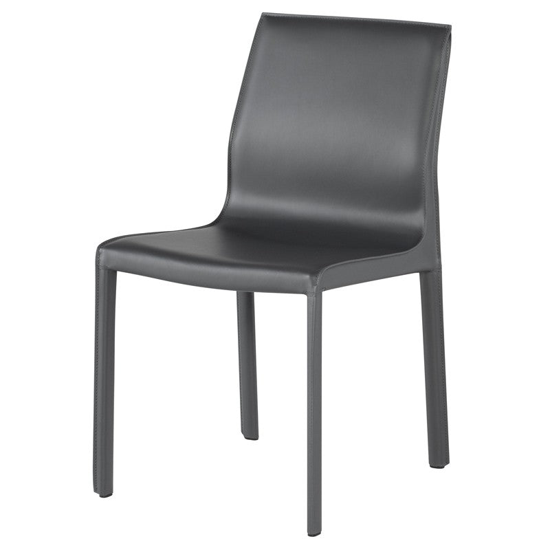 Colter Dining Chair-Nuevo-NUEVO-HGAR263-Dining ChairsDark Grey-10-France and Son