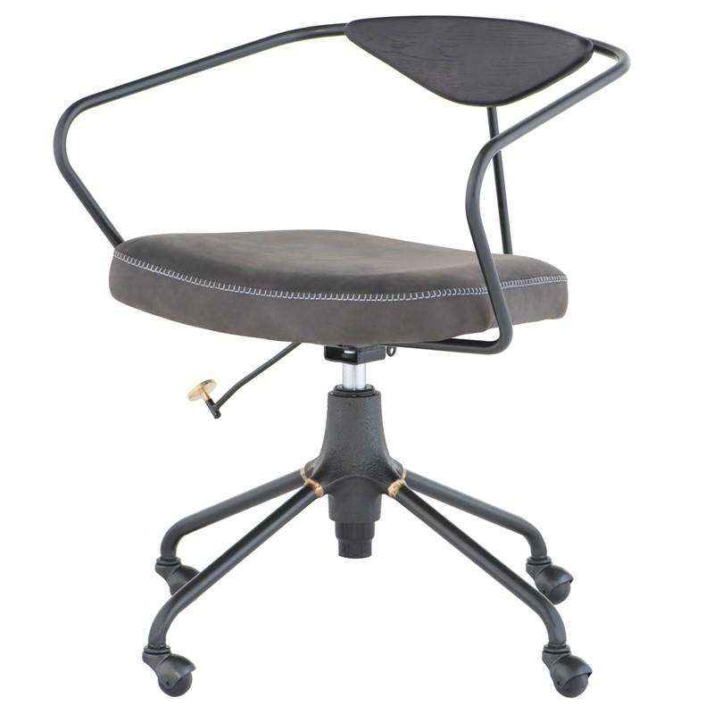 Akron Office Chair-Nuevo-NUEVO-HGDA601-Task ChairsStorm Black-1-France and Son