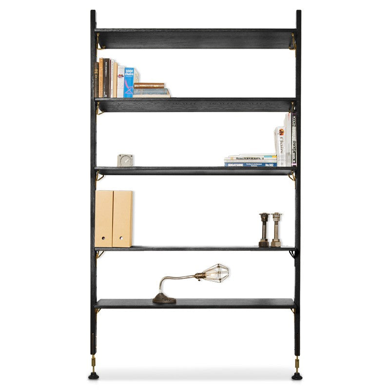 Theo Modular Shelving by District Eight-Nuevo-NUEVO-HGDA622-Bookcases & Cabinets49″ x 11.8″ x 83″-Black-5-France and Son