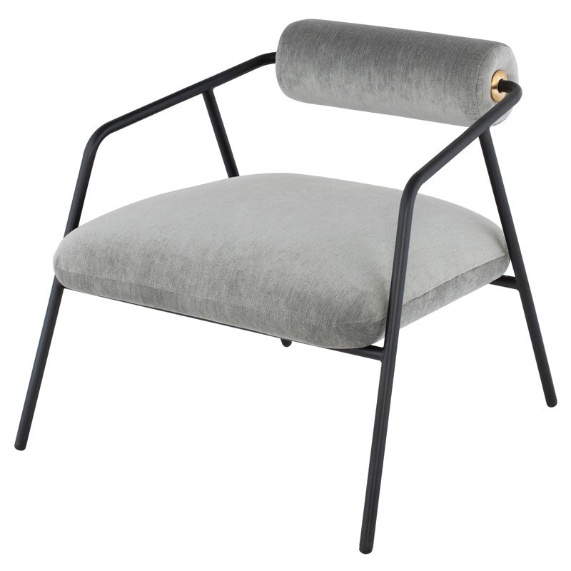 Cyrus Occasional Chair-Nuevo-NUEVO-HGDA698-Lounge Chairslimestone velvet-1-France and Son