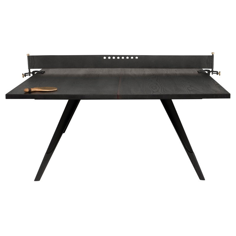 Ping Pong Table - Ebonized Oak-Nuevo-STOCKR-HGDA841-Game Tables-2-France and Son