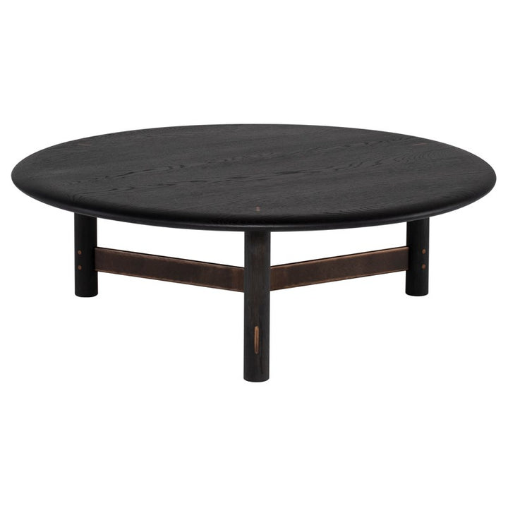 Stilt Coffee Table-Nuevo-NUEVO-HGDA853-Coffee TablesLow-ebonized oak-5-France and Son