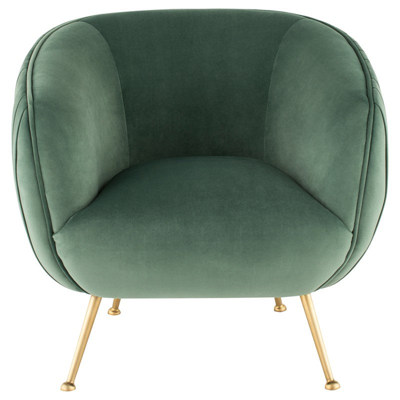 Sofia Occasional Chair-Nuevo-NUEVO-HGDH110-Lounge ChairsBrushed Gold-Moss-12-France and Son