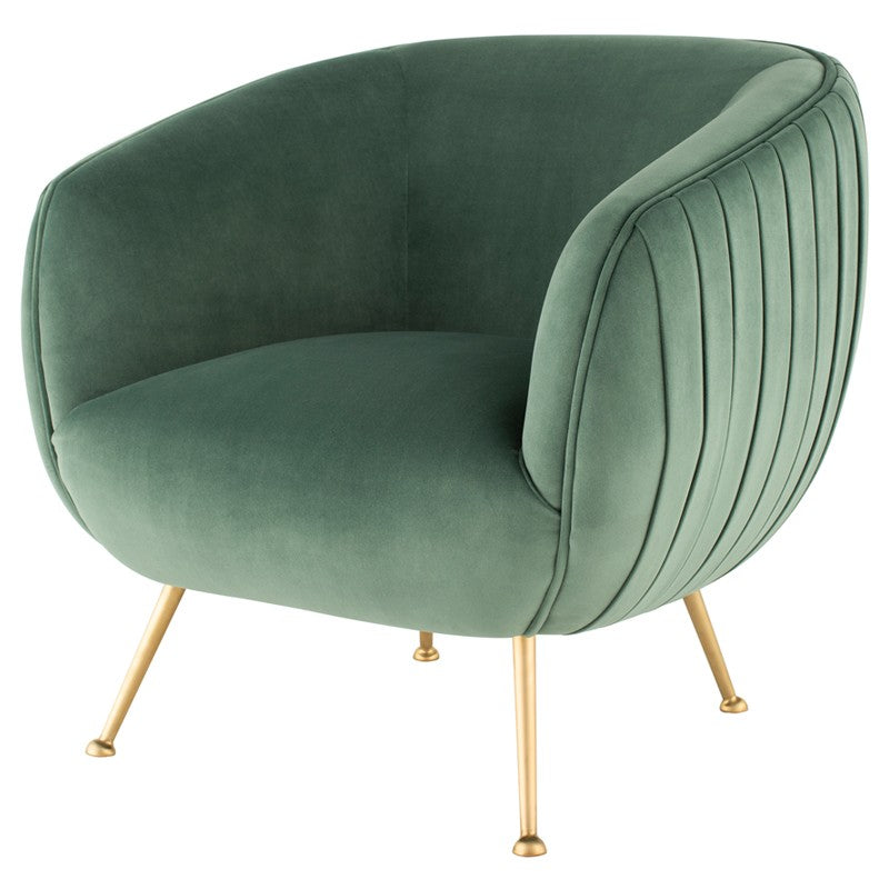 Sofia Occasional Chair-Nuevo-NUEVO-HGDH110-Lounge ChairsBrushed Gold-Moss-13-France and Son