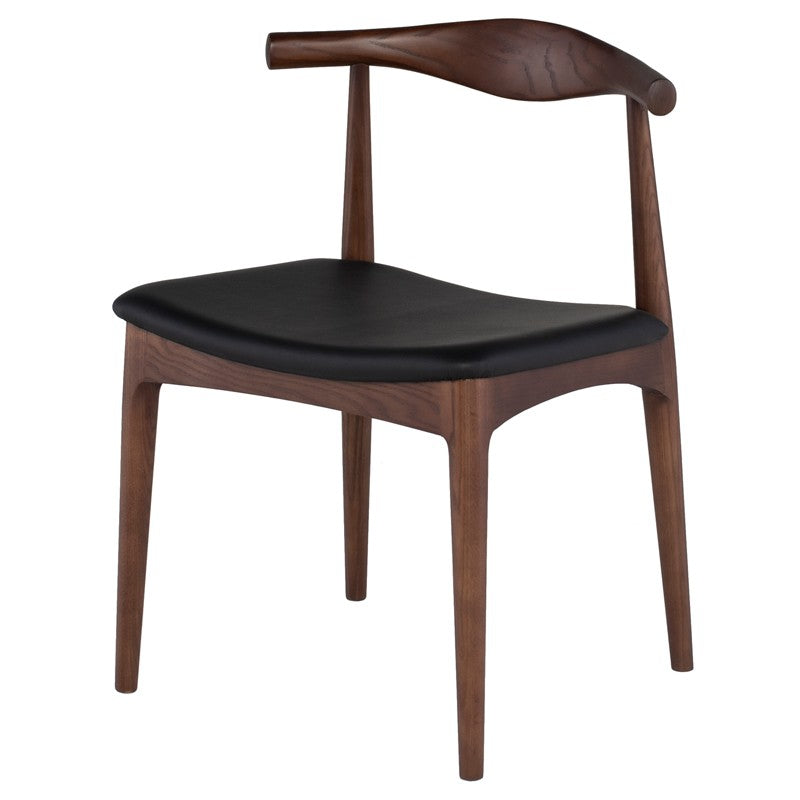 Saal Dining Chair-Nuevo-NUEVO-HGEM877-Dining Chairswalnut stained ash-7-France and Son