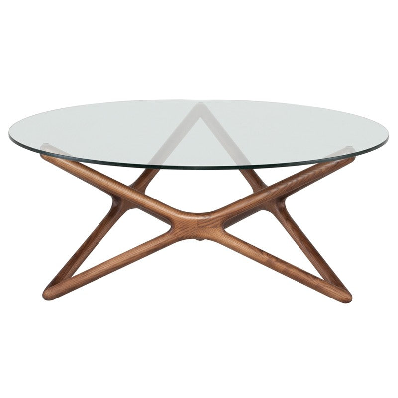 Star Coffee Table-Nuevo-NUEVO-HGEM821-Coffee Tableswalnut stained ash-4-France and Son