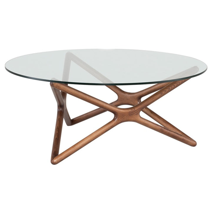 Star Coffee Table-Nuevo-NUEVO-HGEM821-Coffee Tableswalnut stained ash-5-France and Son