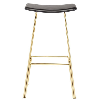 Kirsten Counter Stool-Nuevo-NUEVO-HGEM729-Bar Stoolspolished stainless frame-Walnut-6-France and Son
