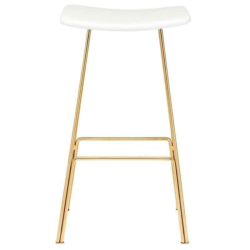 Kirsten Counter Stool-Nuevo-NUEVO-HGEM729-Bar Stoolspolished stainless frame-Walnut-9-France and Son