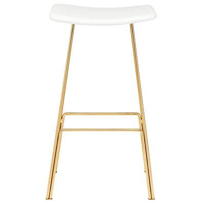 Kirsten Counter Stool-Nuevo-NUEVO-HGEM729-Bar Stoolspolished stainless frame-Walnut-9-France and Son