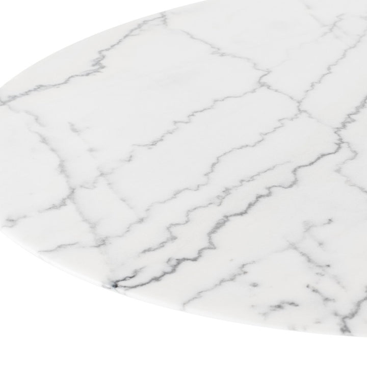 Cal Dining Table-Nuevo-NUEVO-HGEM857-Dining TablesWhite marble-Large-5-France and Son