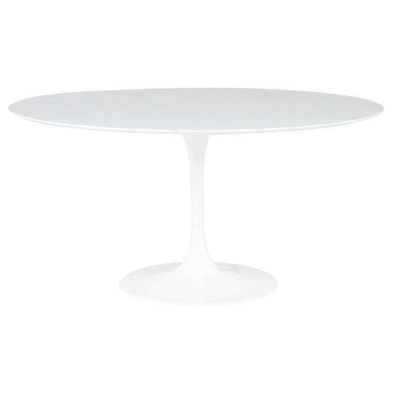 Cal Dining Table-Nuevo-NUEVO-HGEM861-Dining TablesWhite veneer-Large-8-France and Son