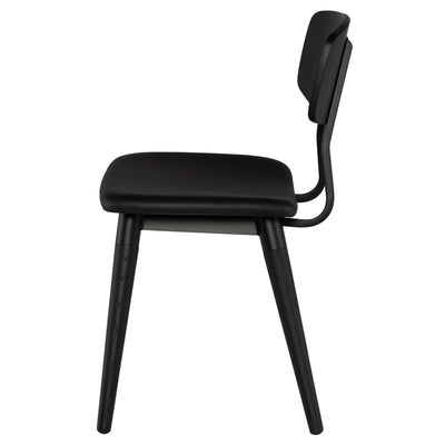 Scholar Dining Chair-Nuevo-NUEVO-HGEM865-Dining ChairsBlack-4-France and Son