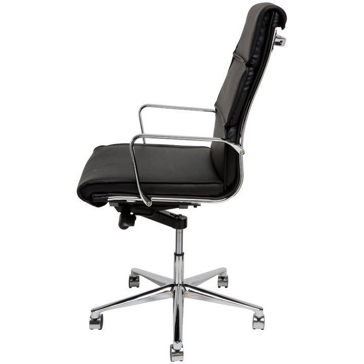 Lucia Office Chair-Nuevo-NUEVO-HGJL286-Task ChairsLow Back-Black-12-France and Son