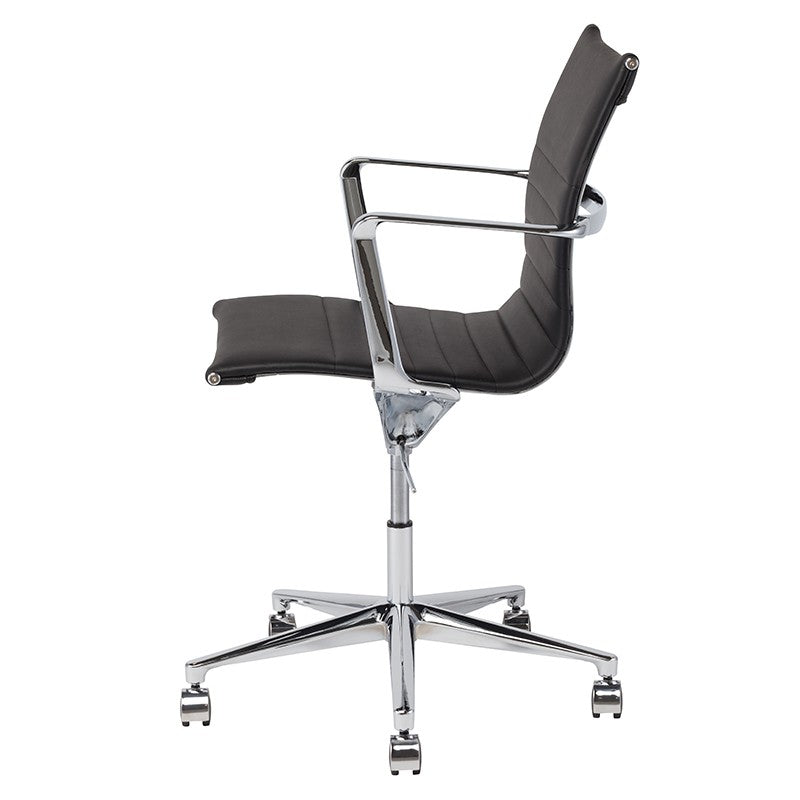 Antonio Office Chair-Nuevo-NUEVO-HGJL322-Task ChairsBlack-2-France and Son