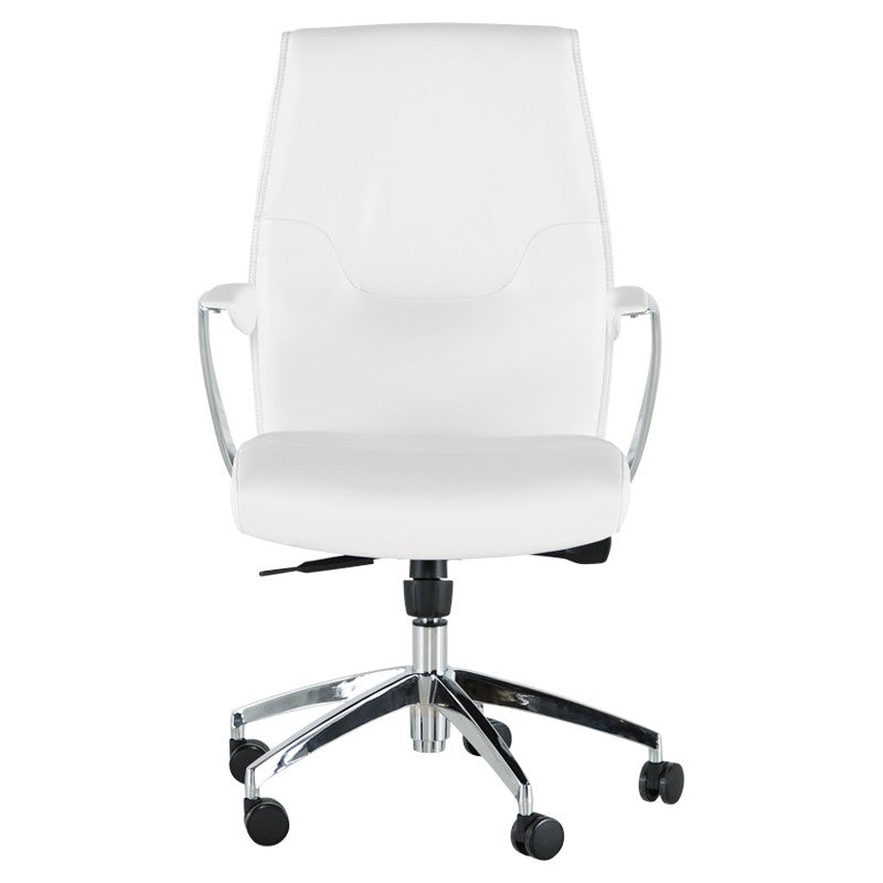 Klause Office Chair-Nuevo-NUEVO-HGJL389-Task Chairsblack naugahyde seat-5-France and Son