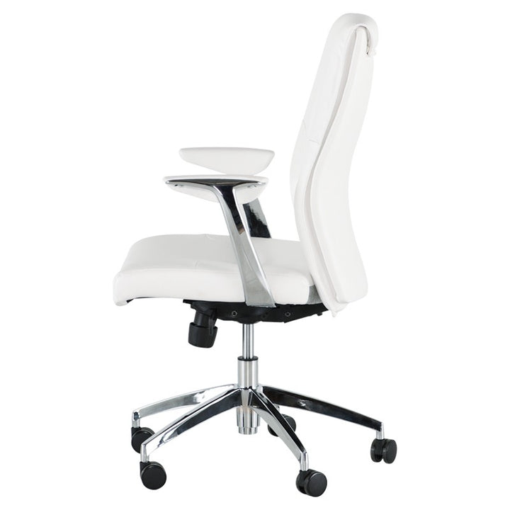 Klause Office Chair-Nuevo-NUEVO-HGJL389-Task Chairsblack naugahyde seat-6-France and Son