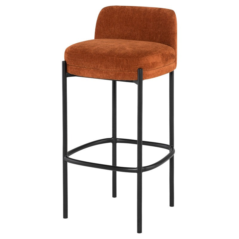 Inna Bar Stool With Seat Back-Nuevo-NUEVO-HGMV232-Bar Stoolsterracotta-12-France and Son