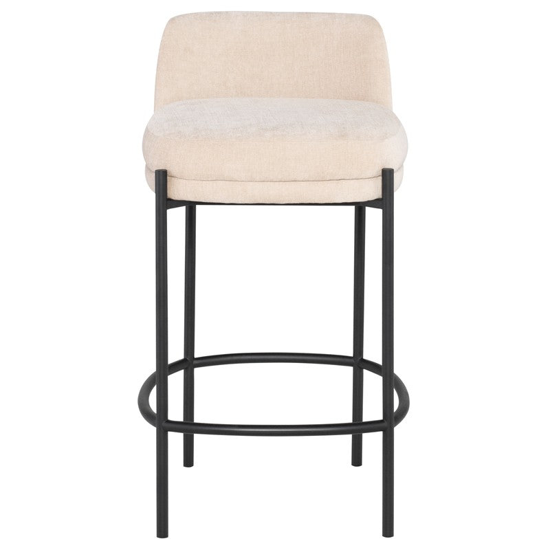 Inna Counter Stool With Seat Back-Nuevo-NUEVO-HGMV250-Bar Stoolsalmond-2-France and Son