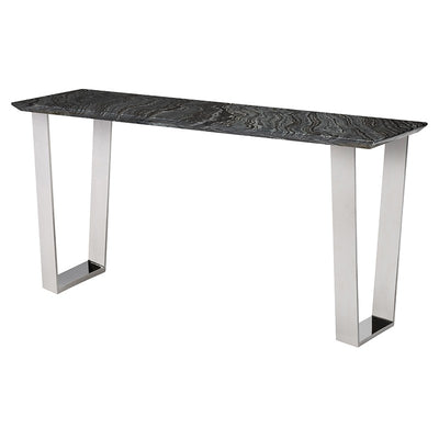 Catrine Console Table-Nuevo-NUEVO-HGNA306-Console TablesBlack Silver-3-France and Son