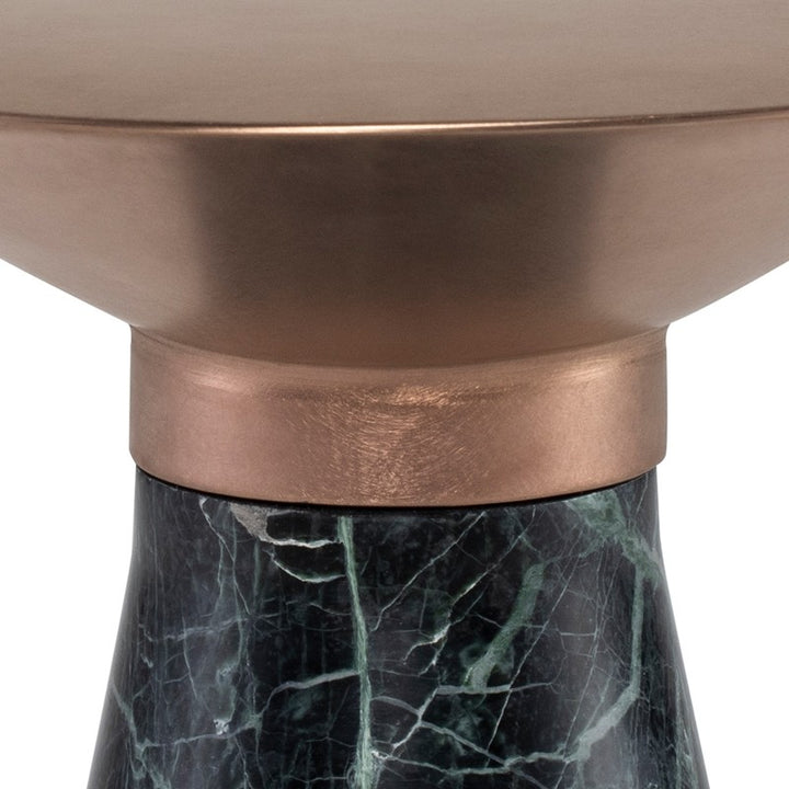 Iris Side Table-Nuevo-NUEVO-HGNA430-Side TablesLarge-brushed gold-walnut veneer-59-France and Son