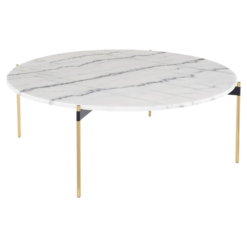 Pixie Coffee Table-Nuevo-NUEVO-HGNA494-Coffee TablesGold Legs-White-8-France and Son