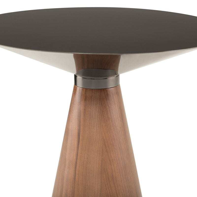 Iris Side Table-Nuevo-NUEVO-HGNA430-Side TablesLarge-brushed gold-walnut veneer-21-France and Son