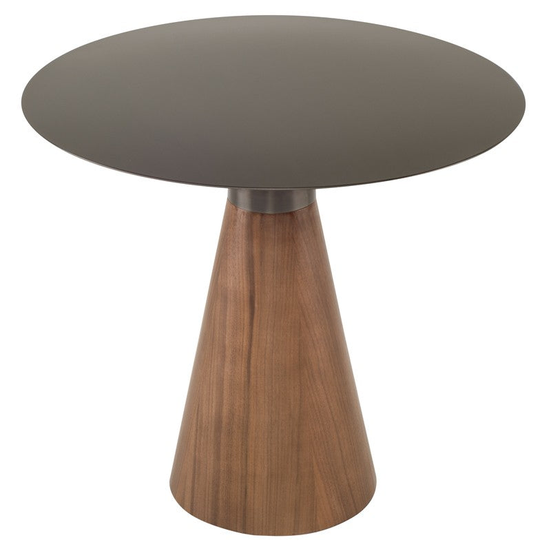 Iris Side Table-Nuevo-NUEVO-HGNA542-Side TablesLarge-brushed graphite-walnut veneer-20-France and Son