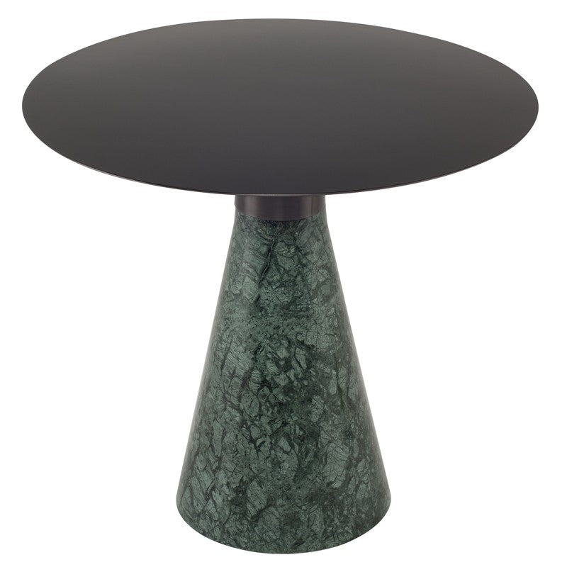 Iris Side Table-Nuevo-NUEVO-HGNA430-Side TablesLarge-brushed gold-walnut veneer-30-France and Son