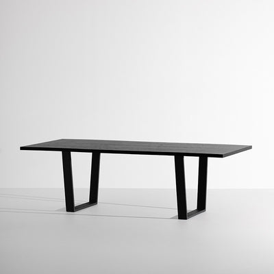 Versailles Dining Table-Nuevo-NUEVO-HGNA625-Dining TablesSmall-Onyx-matte black-1-France and Son