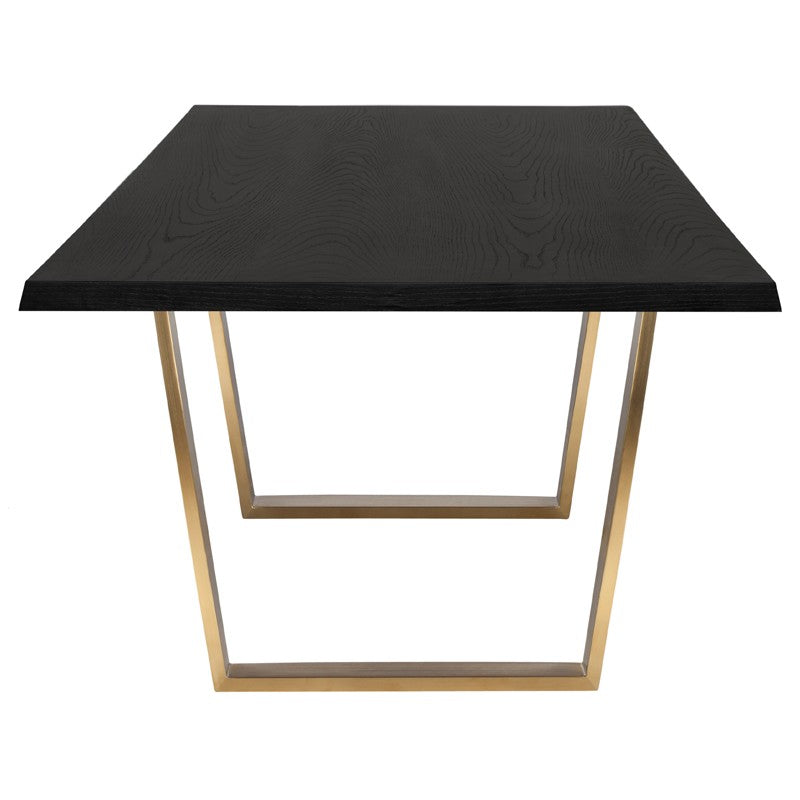 Versailles Dining Table-Nuevo-NUEVO-HGNA625-Dining TablesSmall-Onyx-matte black-5-France and Son