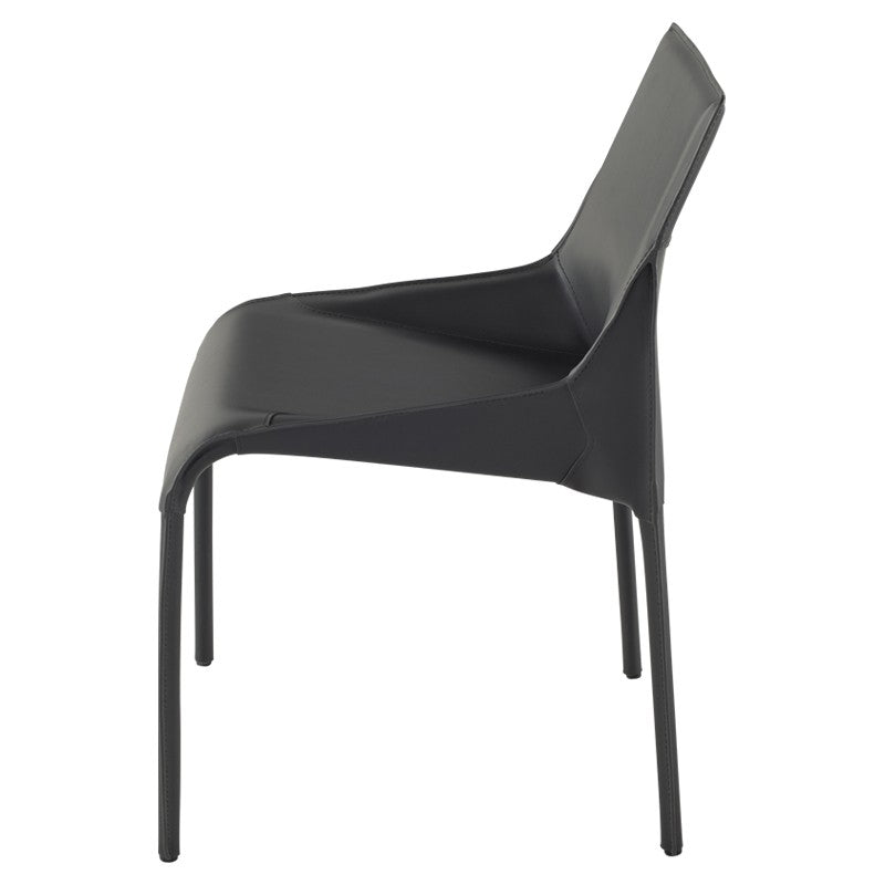 Delphine Dining Chair-Nuevo-NUEVO-HGND212-Dining ChairsDark Grey-3-France and Son