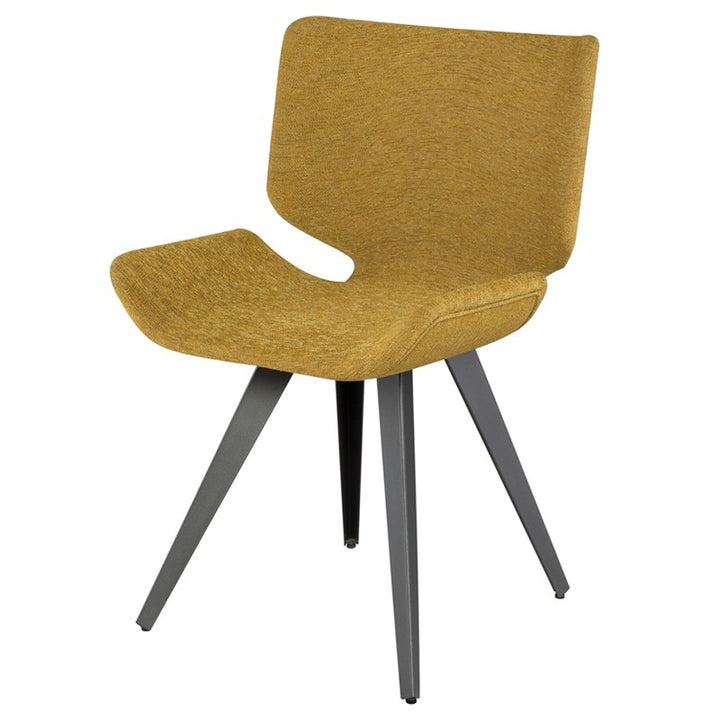 Astra Dining Chair-Nuevo-NUEVO-HGNE160-Dining Chairspalm springs boucle seat & titanium steel legs-37-France and Son