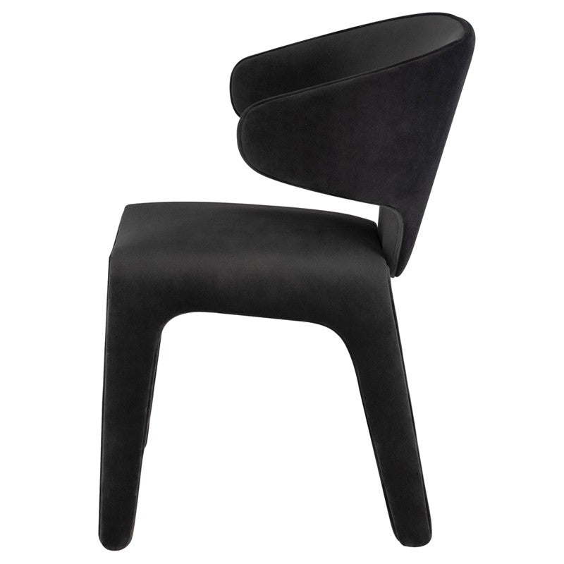 Bandi Dining Chair-Nuevo-NUEVO-HGNE166-Dining ChairsPeach Velour-10-France and Son