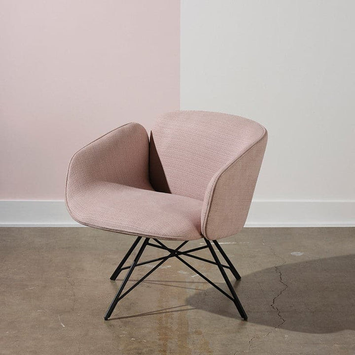 Doppio Occasional Chair-Nuevo-NUEVO-HGNE221-Lounge Chairscoal fabric-3-France and Son
