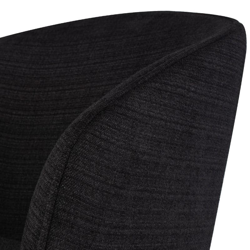 Doppio Occasional Chair-Nuevo-NUEVO-HGNE221-Lounge Chairscoal fabric-6-France and Son