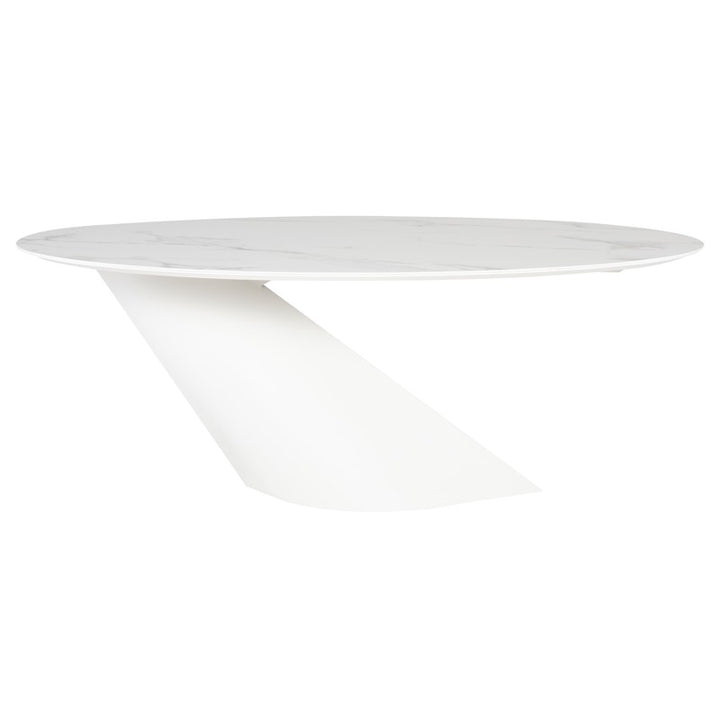 Oblo Dining Table-Nuevo-NUEVO-HGNE278-Dining TablesBlack ceramic & black base-Small-16-France and Son
