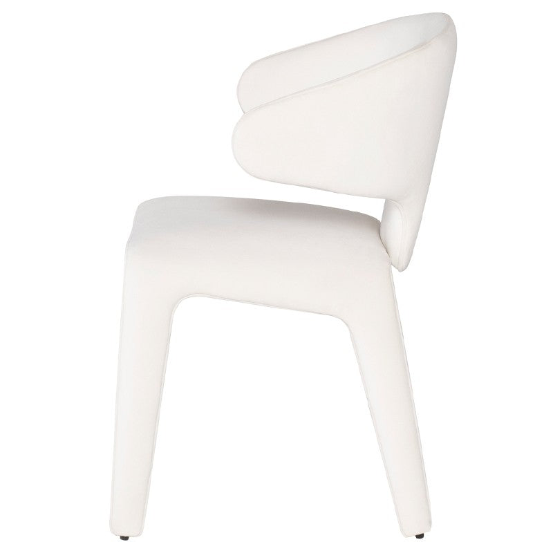 Bandi Dining Chair-Nuevo-NUEVO-HGNE166-Dining ChairsPeach Velour-20-France and Son