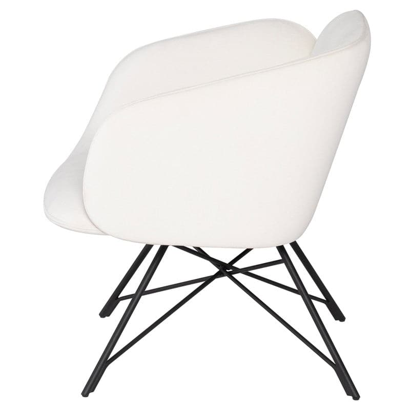 Doppio Occasional Chair-Nuevo-NUEVO-HGNE221-Lounge Chairscoal fabric-19-France and Son