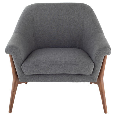 Charlize Occasional Chair-Nuevo-NUEVO-HGSC180-Lounge ChairsMIDNIGHT BLUE & walnut stained ash legs-17-France and Son