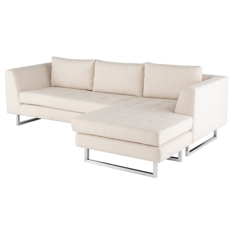 Matthew Sectional-Nuevo-NUEVO-HGSC256-SectionalsSand-brushed stainless legs-35-France and Son